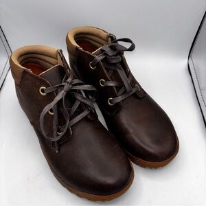5.11 Tactical Pursuit Ortholite Leather Lace Up Chukka Boots